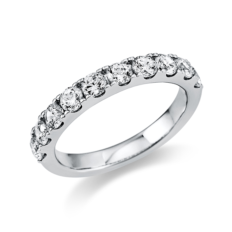 Pure! Diamonds Jewelry - Anillo Memoire 950 Platino