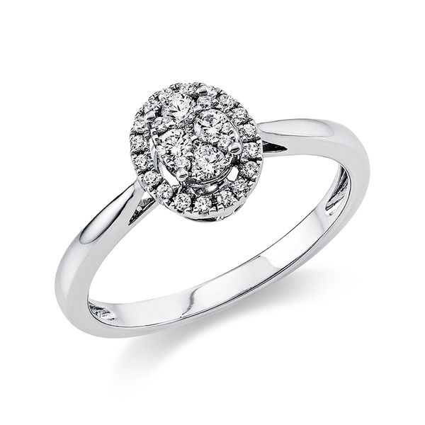 Pure! Diamonds Jewelry - Solitairering 950 Platin "Oval" Pure! Diamonds Jewelry - Solitairering 950 Platin "Oval"