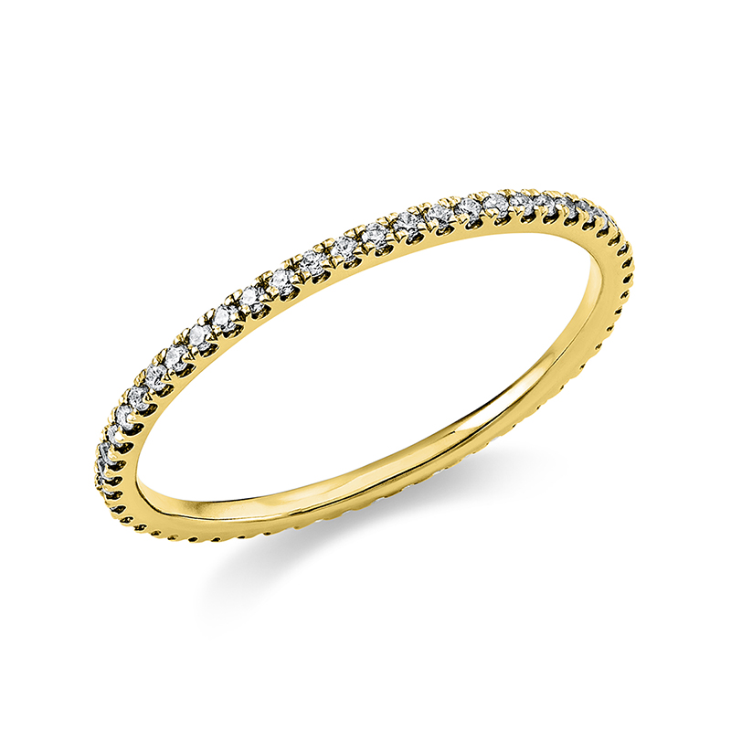 Pure! Diamonds Jewelry - Anillo Memoire 14 kt