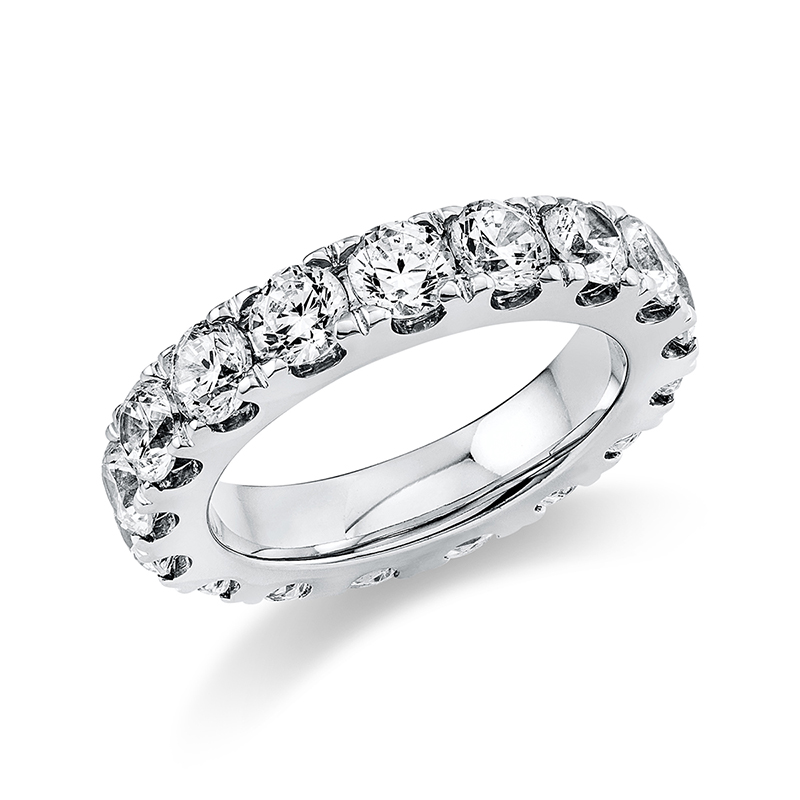 Pure! Diamonds Jewelry - Anello memoire 950 Platino