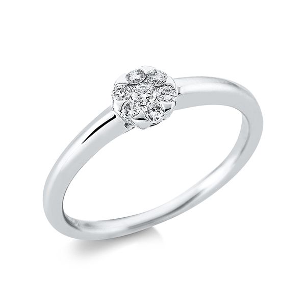 Pure! Diamonds Jewelry - Solitairering 18 kt Pure! Diamonds Jewelry - Solitairering 18 kt