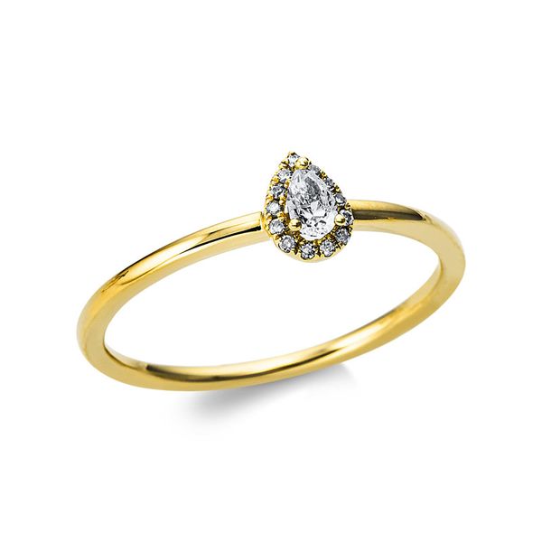 Pure! Diamonds Jewelry - Solitairering 18 kt Pure! Diamonds Jewelry - Solitairering 18 kt