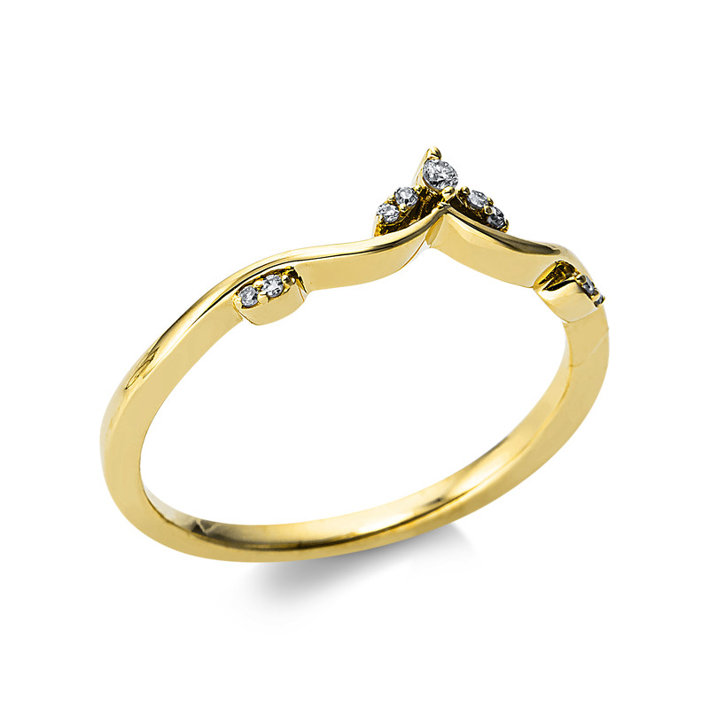 Pure! Diamonds Jewelry - Solitairring 18 kt