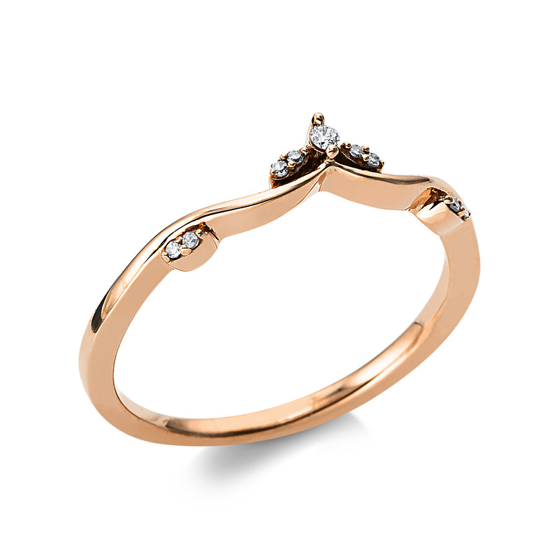 Pure! Diamonds Jewelry - Solitairering 18 kt