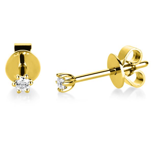 Pure! Diamonds Jewelry - Orecchinoa perno 6er la polvere 18 kt Pure! Diamonds Jewelry - Orecchinoa perno 6er la polvere 18 kt