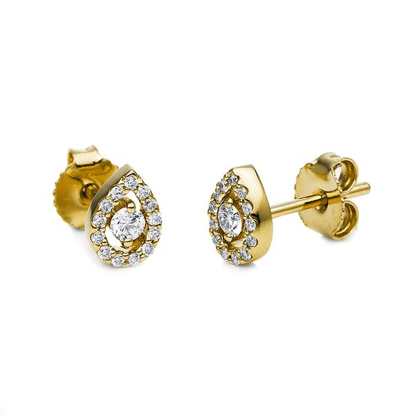 Pure! Diamonds Jewelry - Orecchini a perno 18 kt