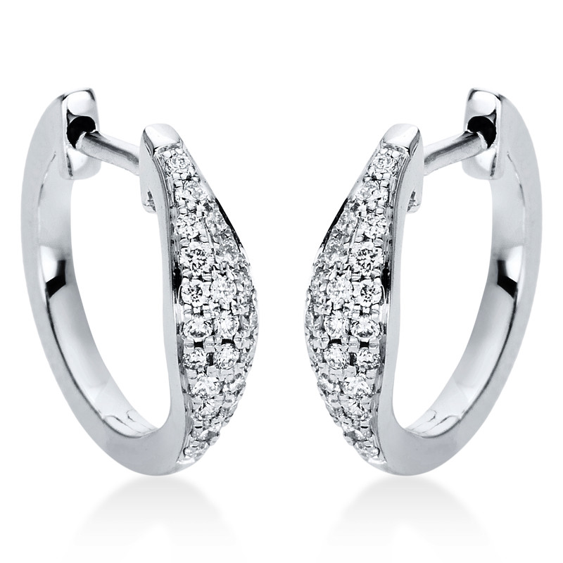 Pure! Diamonds Jewelry - Creolen 18 KT