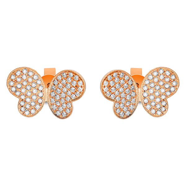 Pure! Diamonds Jewelry - Ohrstecker 18 kt "Schmetterling" Pure! Diamonds Jewelry - Ohrstecker 18 kt "Schmetterling"