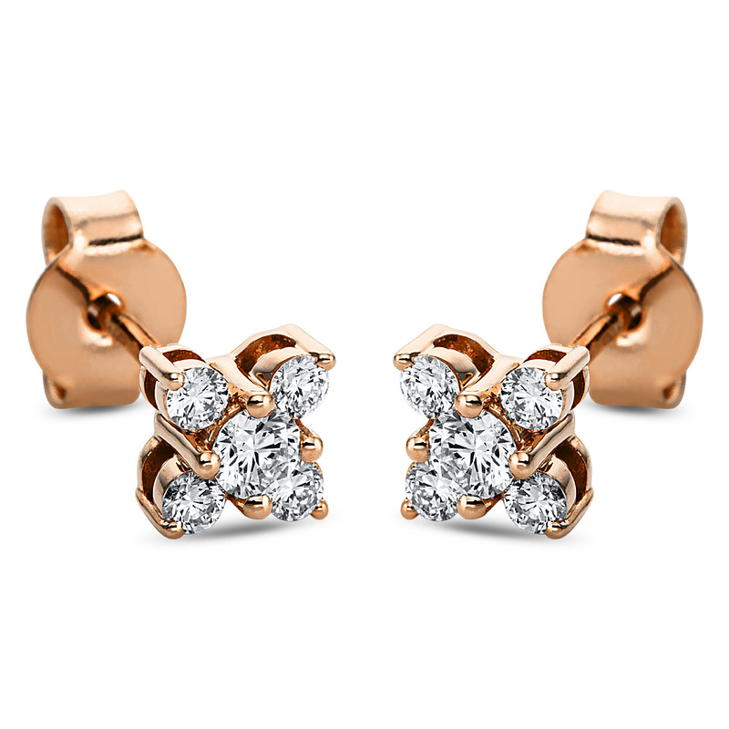 Pure! Diamonds Jewelry - Earstecker 18 KT