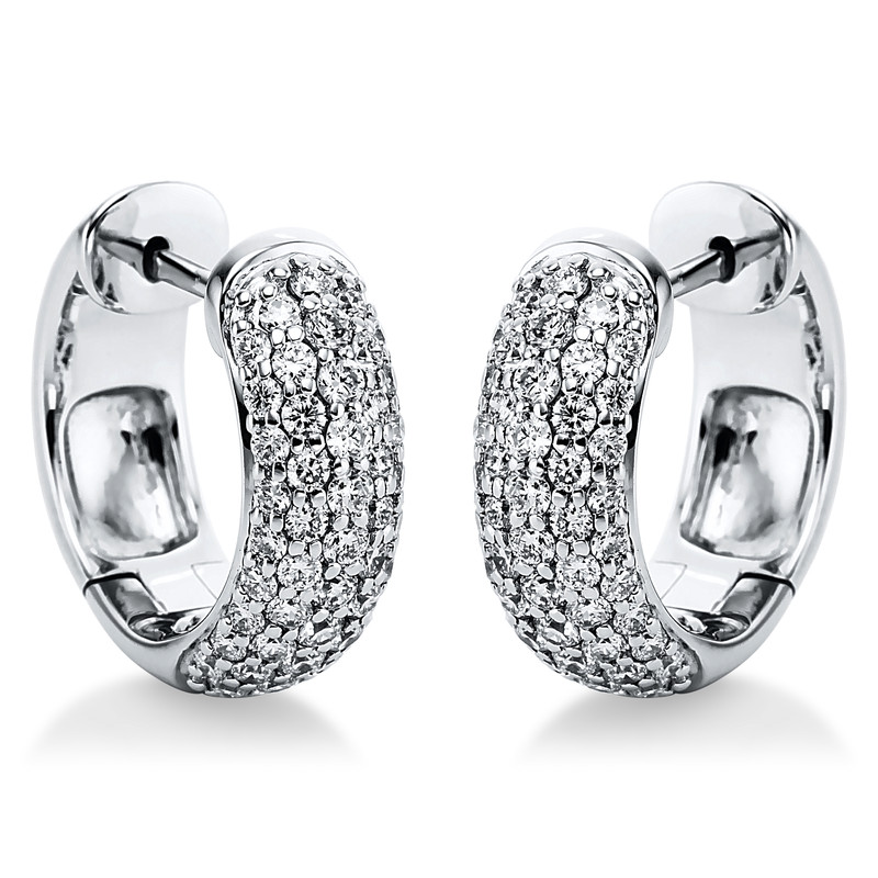 Pure! Diamonds Jewelry - Creolen 18 KT