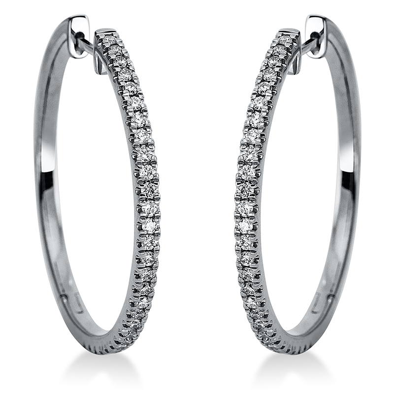 Pure! Diamonds Jewelry - Creolen 18 KT