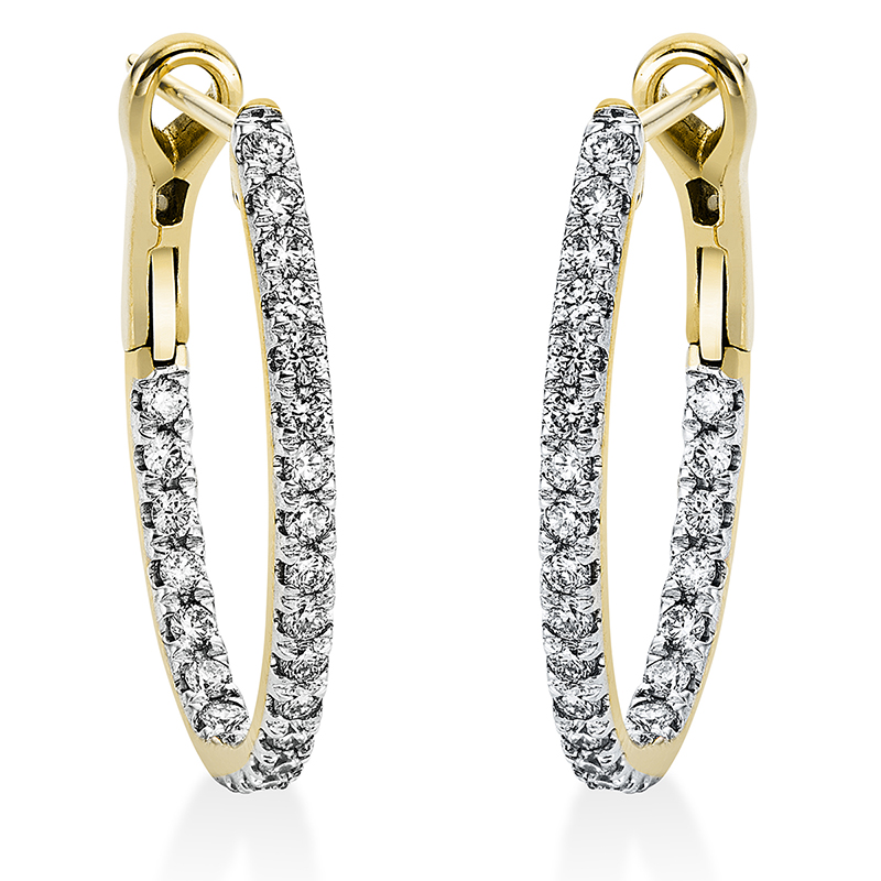 Pure! Diamonds Jewelry - Creolen 18 kt