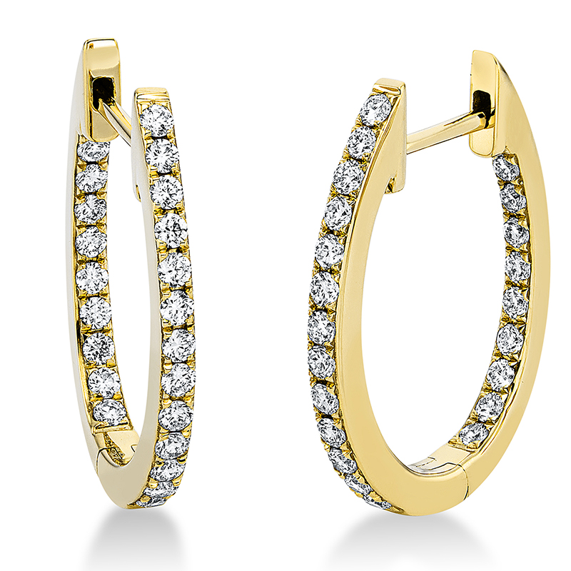 Pure! Diamonds Jewelry - Creolen 18 kt