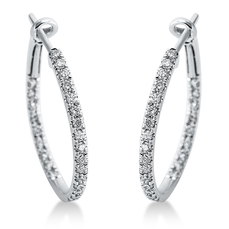 Pure! Diamonds Jewelry - Creolen 18 kt