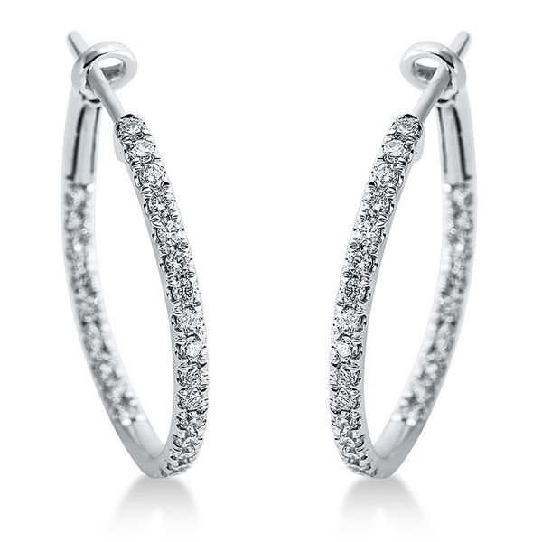 Pure! Diamonds Jewelry - Boucles d'oreilles créoles 18 ct Pure! Diamonds Jewelry - Boucles d'oreilles créoles 18 ct