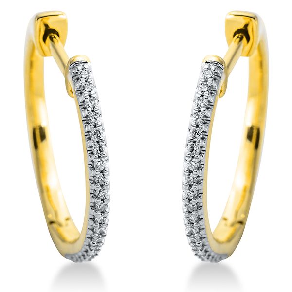Pure! Diamonds Jewelry - Boucles d'oreilles créoles 18 ct Pure! Diamonds Jewelry - Boucles d'oreilles créoles 18 ct