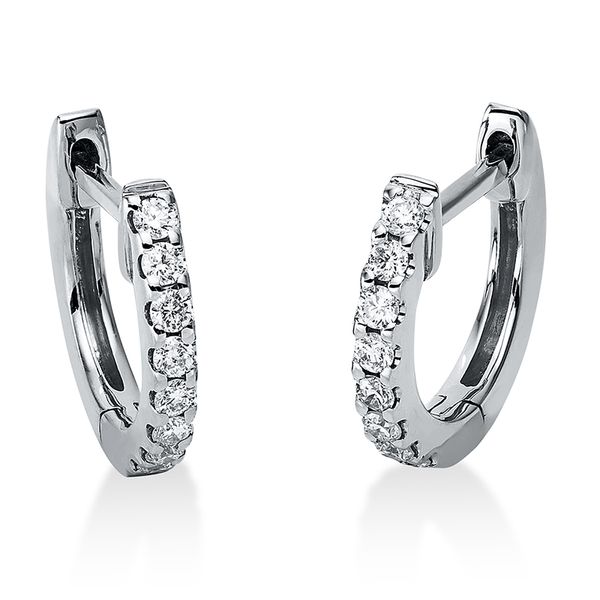 Pure! Diamonds Jewelry - Boucles d'oreilles créoles 18 ct Pure! Diamonds Jewelry - Boucles d'oreilles créoles 18 ct