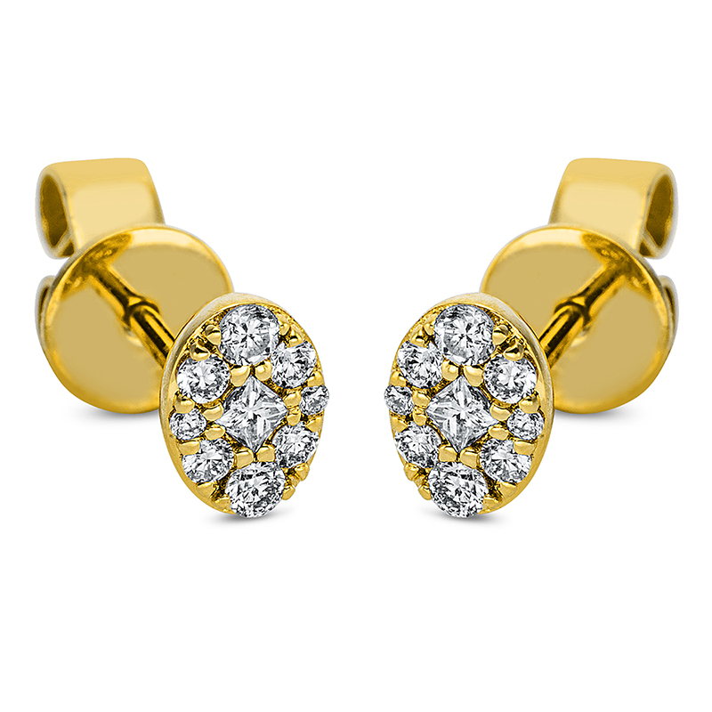 Pure! Diamonds Jewelry - Ohrstecker 18 kt