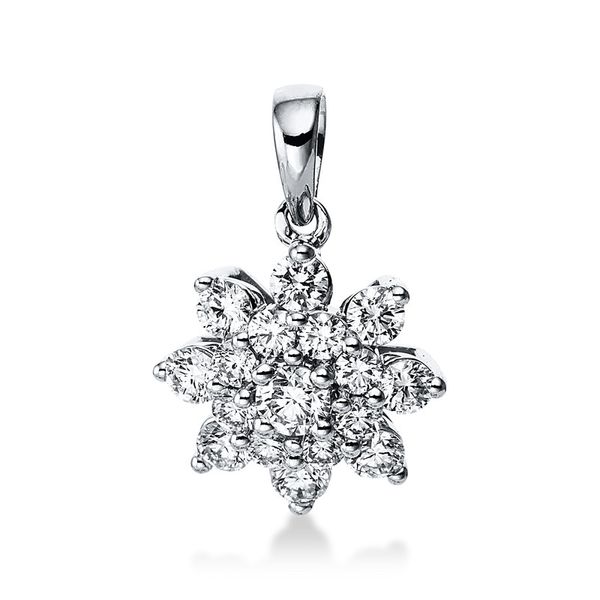Pure! Diamonds Jewelry - Diamanten halsketting 18kt, met oogje Pure! Diamonds Jewelry - Diamanten halsketting 18kt, met oogje