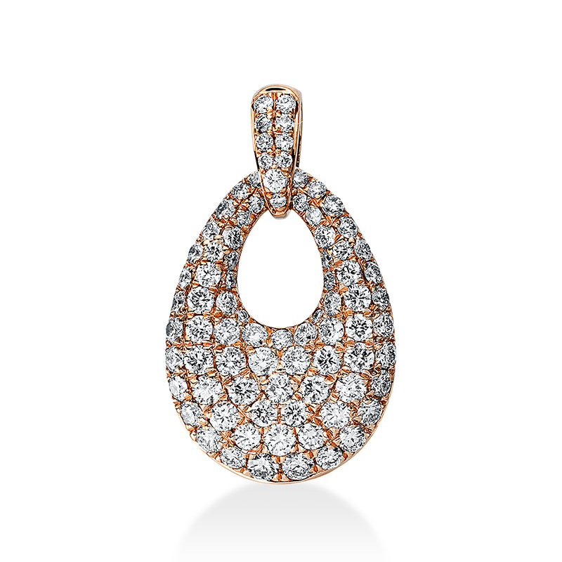 Pure! Diamonds Jewelry - Collana di diamanti 18 kt, con occhiello