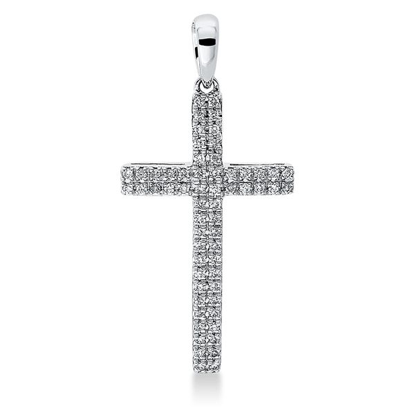 Pure! Diamonds Jewelry - Diamanten halsketting 18kt "Kruis" Pure! Diamonds Jewelry - Diamanten halsketting 18kt "Kruis"