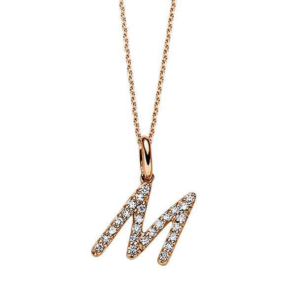 Pure! Diamonds Jewelry - Collar 18 kt M, con Ojal Pure! Diamonds Jewelry - Collar 18 kt M, con Ojal