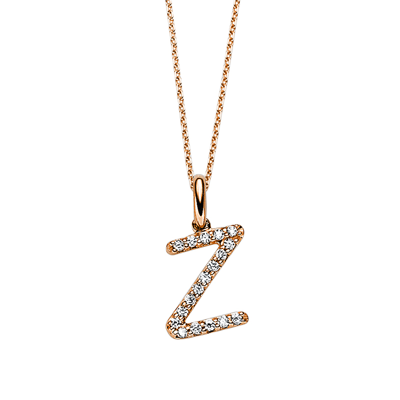 Pure! Diamonds Jewelry - Collier 18 kt "Z"