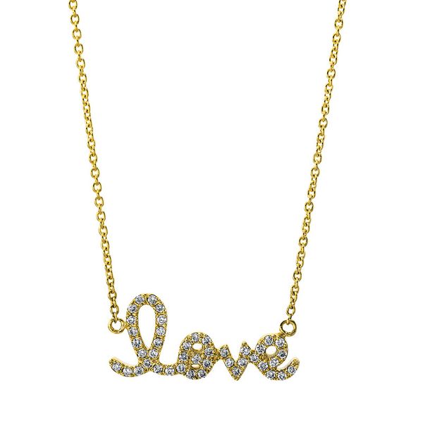 Pure! Diamonds Jewelry - Ketting 18kt "liefde" Pure! Diamonds Jewelry - Ketting 18kt "liefde"
