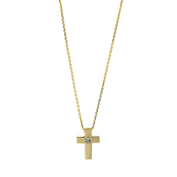 Pure! Diamonds Jewelry - Halsketting 18kt "Kruis" Pure! Diamonds Jewelry - Halsketting 18kt "Kruis"