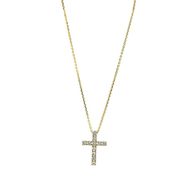 Pure! Diamonds Jewelry - Halsketting 18kt "kruis" Pure! Diamonds Jewelry - Halsketting 18kt "kruis"
