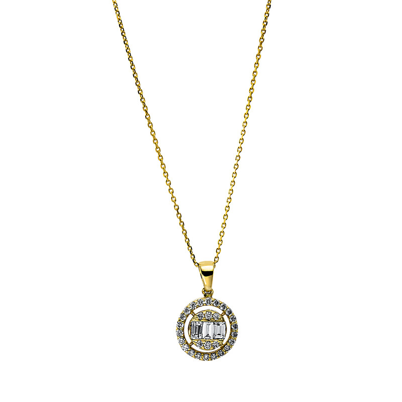 Pure! Diamonds Jewelry - Collier 18 kt, avec œillet