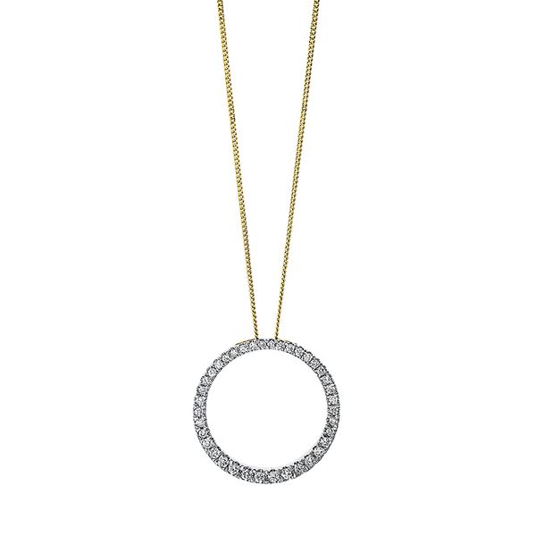 Pure! Diamonds Jewelry - Halsketting 18kt "Cirkel" Pure! Diamonds Jewelry - Halsketting 18kt "Cirkel"