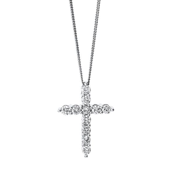 Pure! Diamonds Jewelry - Halsketting 18kt "Kruis" Pure! Diamonds Jewelry - Halsketting 18kt "Kruis"