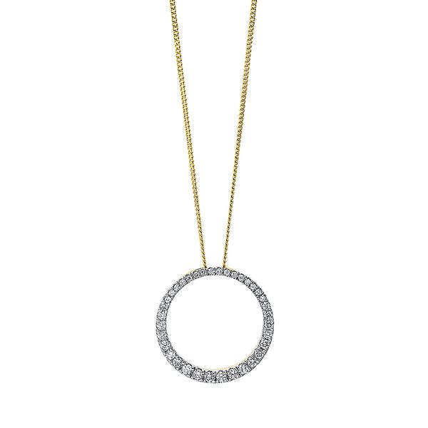 Pure! Diamonds Jewelry - Halsketting 18kt "Cirkel" Pure! Diamonds Jewelry - Halsketting 18kt "Cirkel"