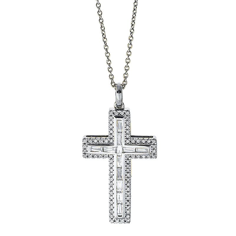 Pure! Diamonds Jewelry - Collar 18 kt Cruz
