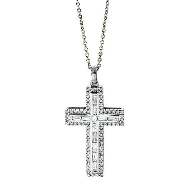 Pure! Diamonds Jewelry - Halsketting 18kt "Kruis" Pure! Diamonds Jewelry - Halsketting 18kt "Kruis"