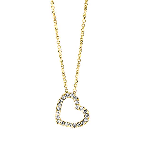 Pure! Diamonds Jewelry - Collar 18 kt corazón, con zö 40 cm Pure! Diamonds Jewelry - Collar 18 kt corazón, con zö 40 cm