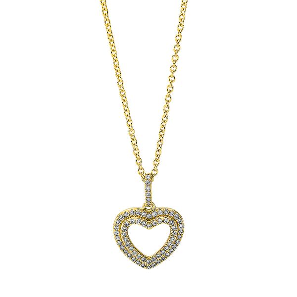 Pure! Diamonds Jewelry - Collar 18 kt corazón, con zö 40 cm 42.5 cm Pure! Diamonds Jewelry - Collar 18 kt corazón, con zö 40 cm 42.5 cm