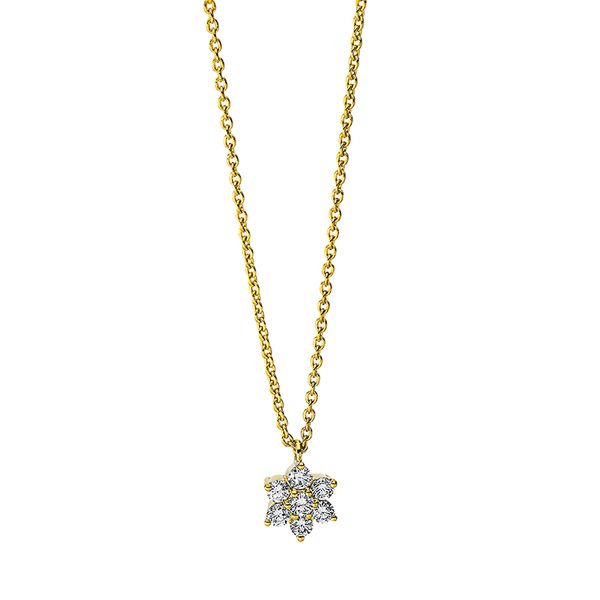 Pure! Diamonds Jewelry - Halsketting 18kt, met ZÖ 42 cm Pure! Diamonds Jewelry - Halsketting 18kt, met ZÖ 42 cm
