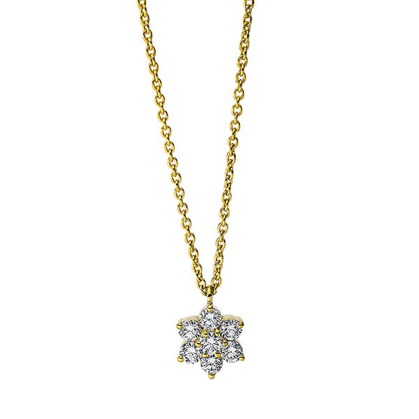 Pure! Diamonds Jewelry - Halsketting 18kt, met ZÖ 42 cm Pure! Diamonds Jewelry - Halsketting 18kt, met ZÖ 42 cm