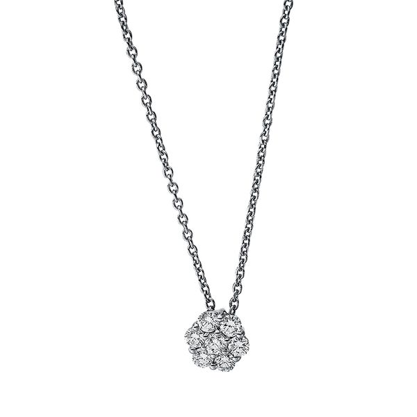 Pure! Diamonds Jewelry - Halsketting 18kt, met ZÖ 42 cm Pure! Diamonds Jewelry - Halsketting 18kt, met ZÖ 42 cm