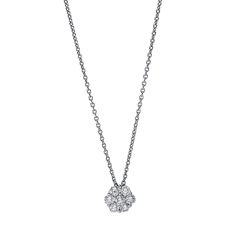 Pure! Diamonds Jewelry - Halsketting 18kt, met ZÖ 42 cm