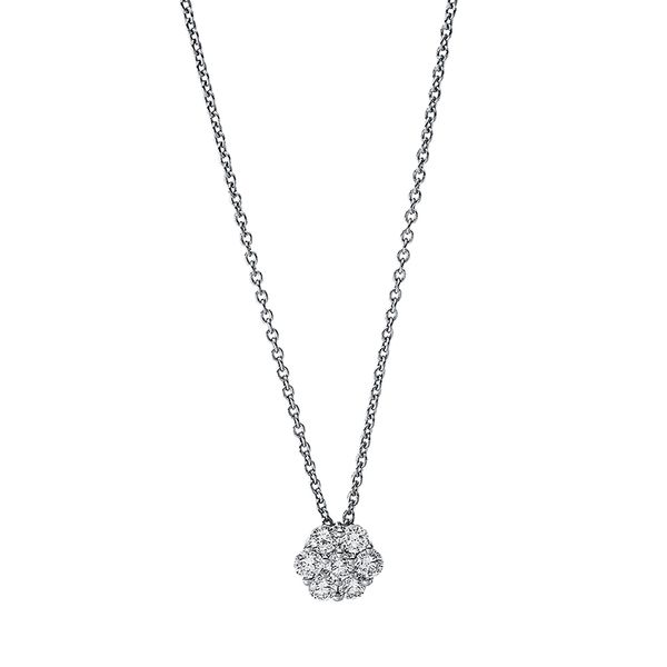 Pure! Diamonds Jewelry - Halsketting 18kt, met ZÖ 42 cm Pure! Diamonds Jewelry - Halsketting 18kt, met ZÖ 42 cm