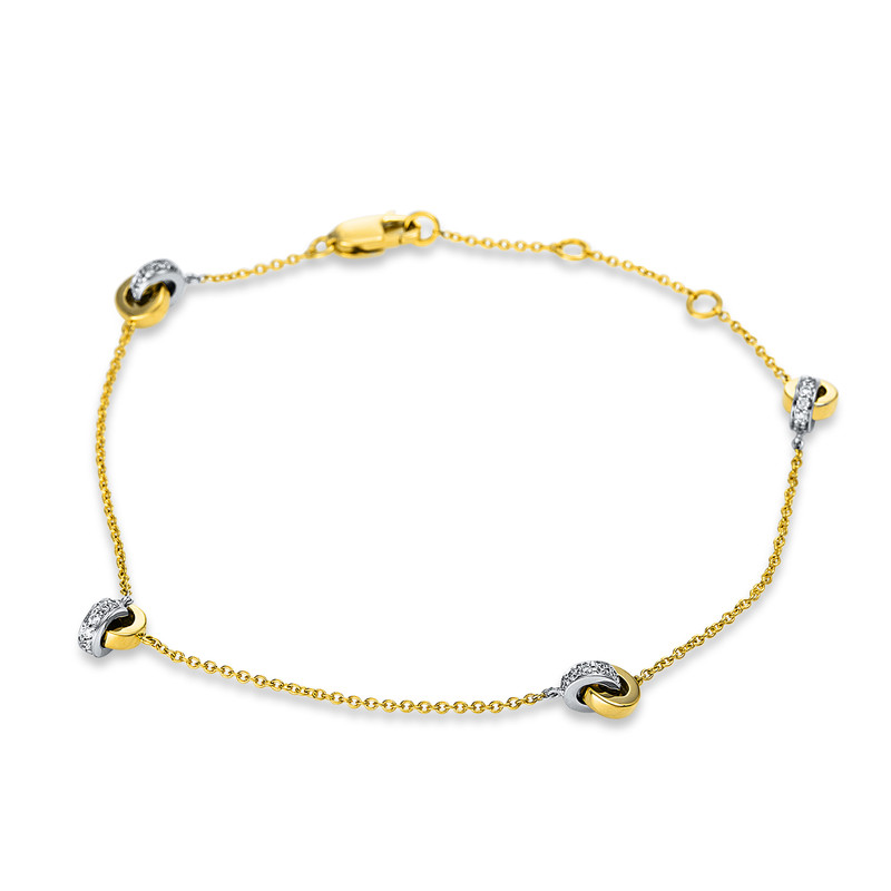 Pure! Diamonds Jewelry - Pulsera 18 kt