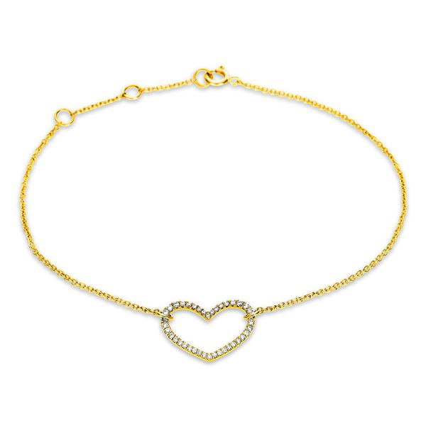 Pure! Diamonds Jewelry - Pulsera 18 kt Corazón Pure! Diamonds Jewelry - Pulsera 18 kt Corazón