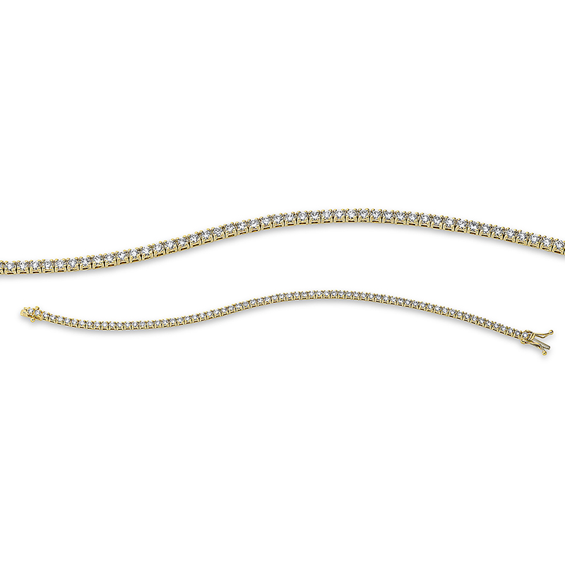 Pure! Diamonds Jewelry - Armband 4-zits madder 18 kt