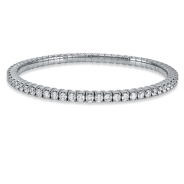 Pure! Diamonds Jewelry - Bracciale Madder a 4 posti 18 kt,Fascia flessibile, variabile, rodiato Pure! Diamonds Jewelry - Bracciale Madder a 4 posti 18 kt,Fascia flessibile, variabile, rodiato
