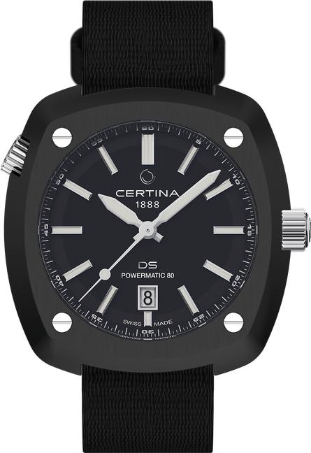 Certina DS+ C041.407.39.051.00 Automatisch horloge voor heren Horlogekast en armband verwisselbaar