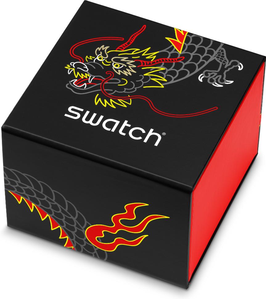Swatch YEAR OF THE DRAGON: DRAGON IN WIND PAY!