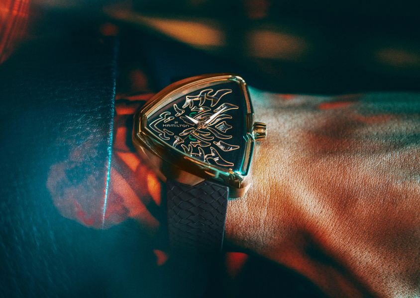 Hamilton Ventura Elvis 80 Skeleton H24525332 Reloj Automático para hombres